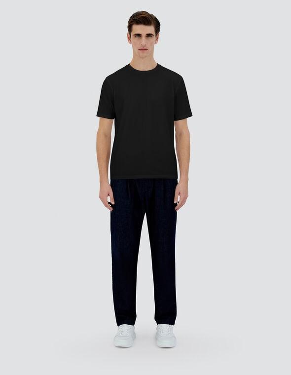 T-shirt in superfine cotton stretch JG000174U52003 9300 HERNO 