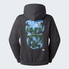 Felpa con cappuccio 1966 Motion Relaxed con grafica