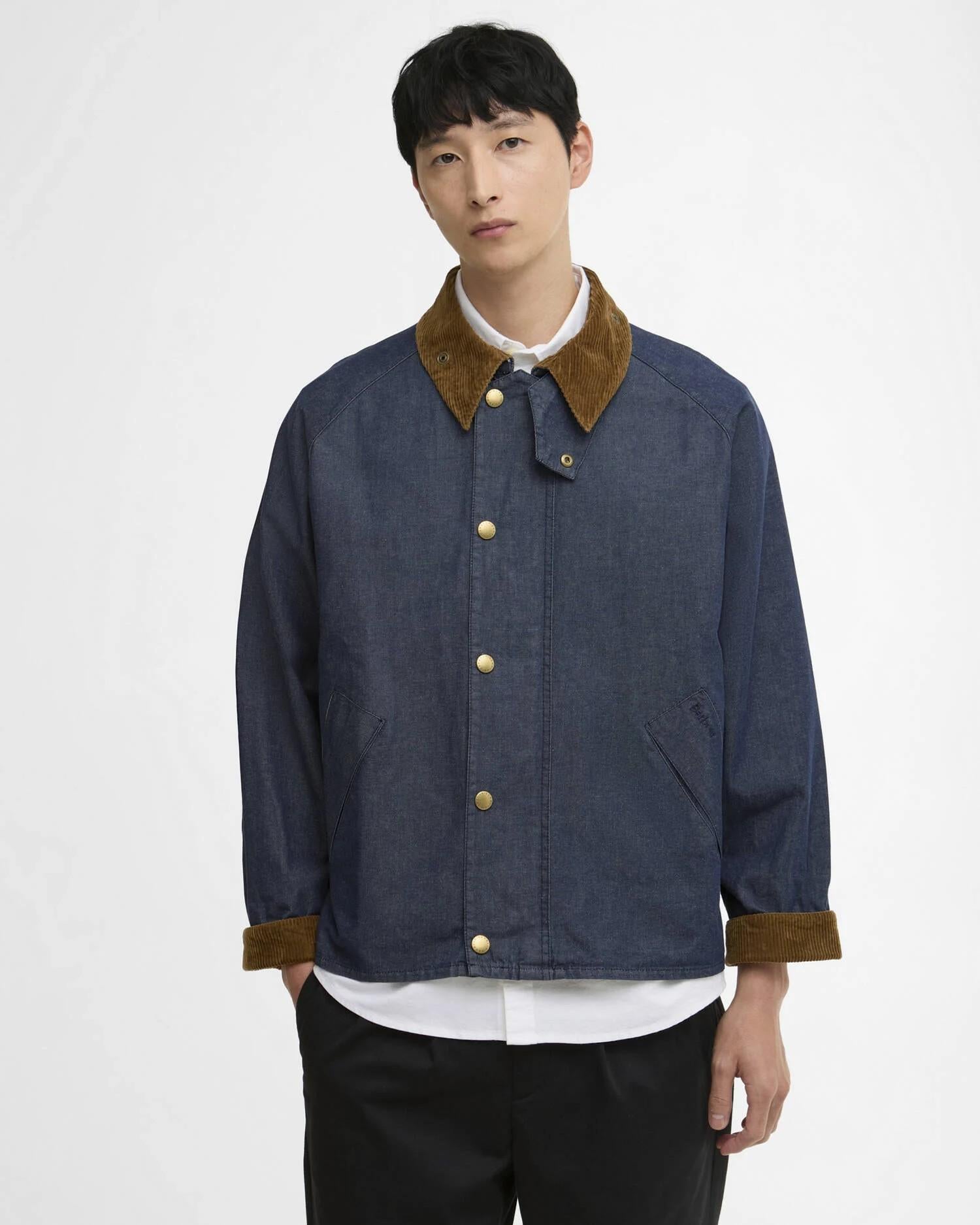 Giacca casual Transport in denim MCA1105 IN71 BARBOUR 