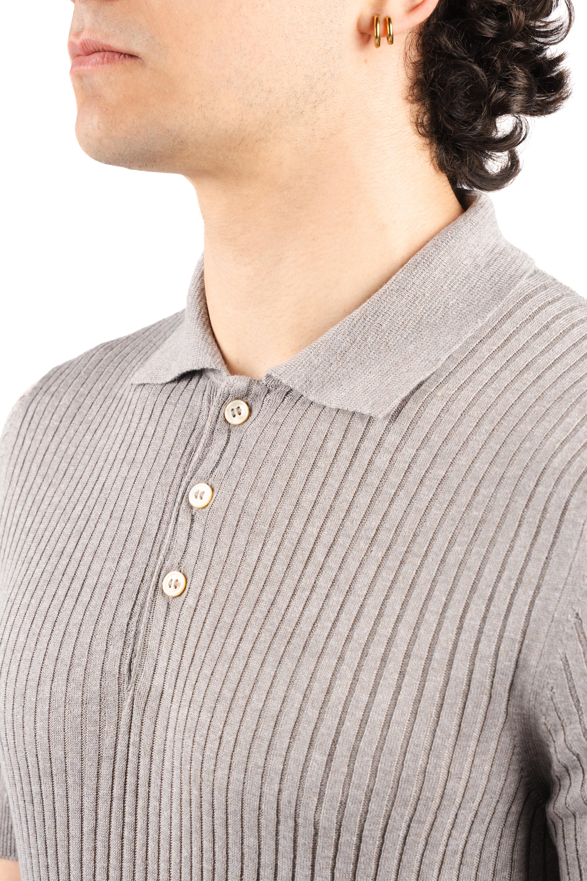 Polo in maglia di cotone 57118/18641 016 GRAN SASSO 