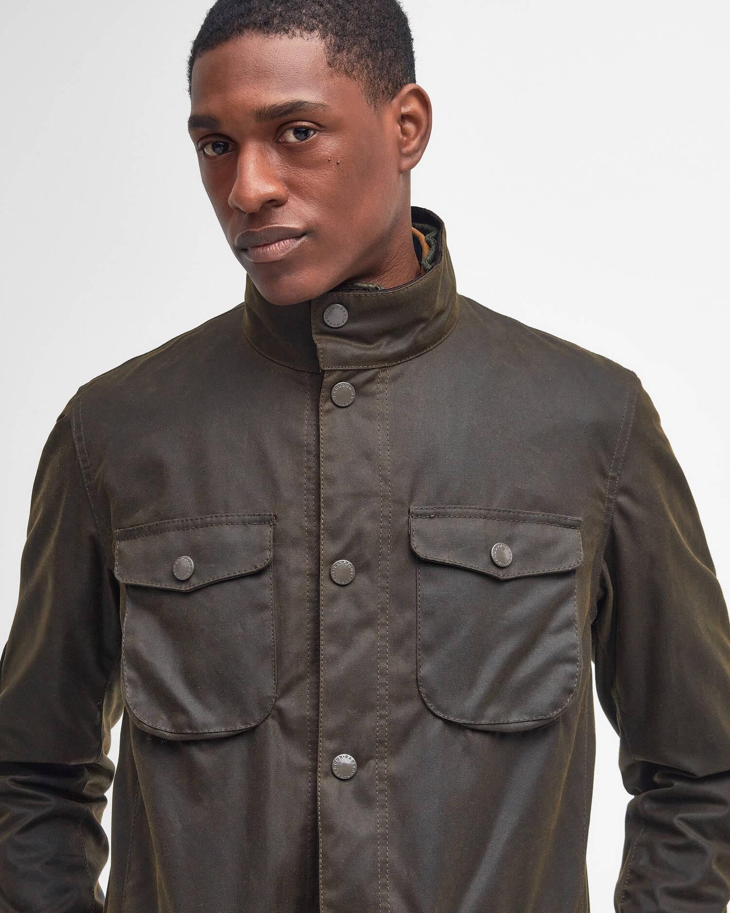 Giacca in cotone cerato Ogston MWX0700 OL51 BARBOUR 