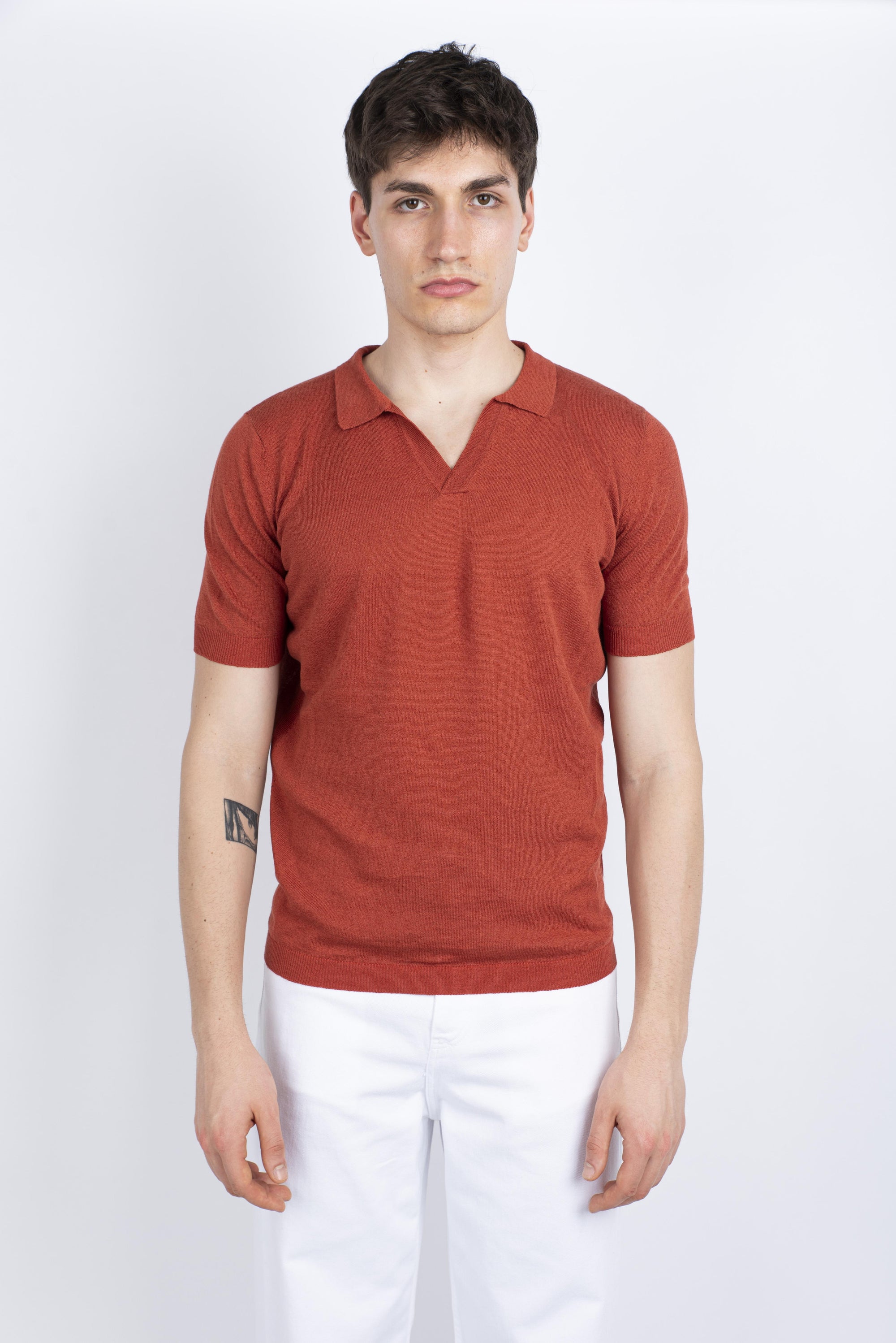 Polo mattone Amaranto Uomo B9D0016 DU63M AMARANTO 