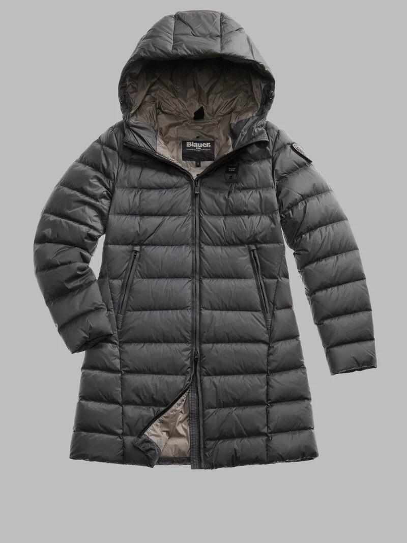 Piumino lungo agnes 25WBLDK03102 978GG BLAUER 