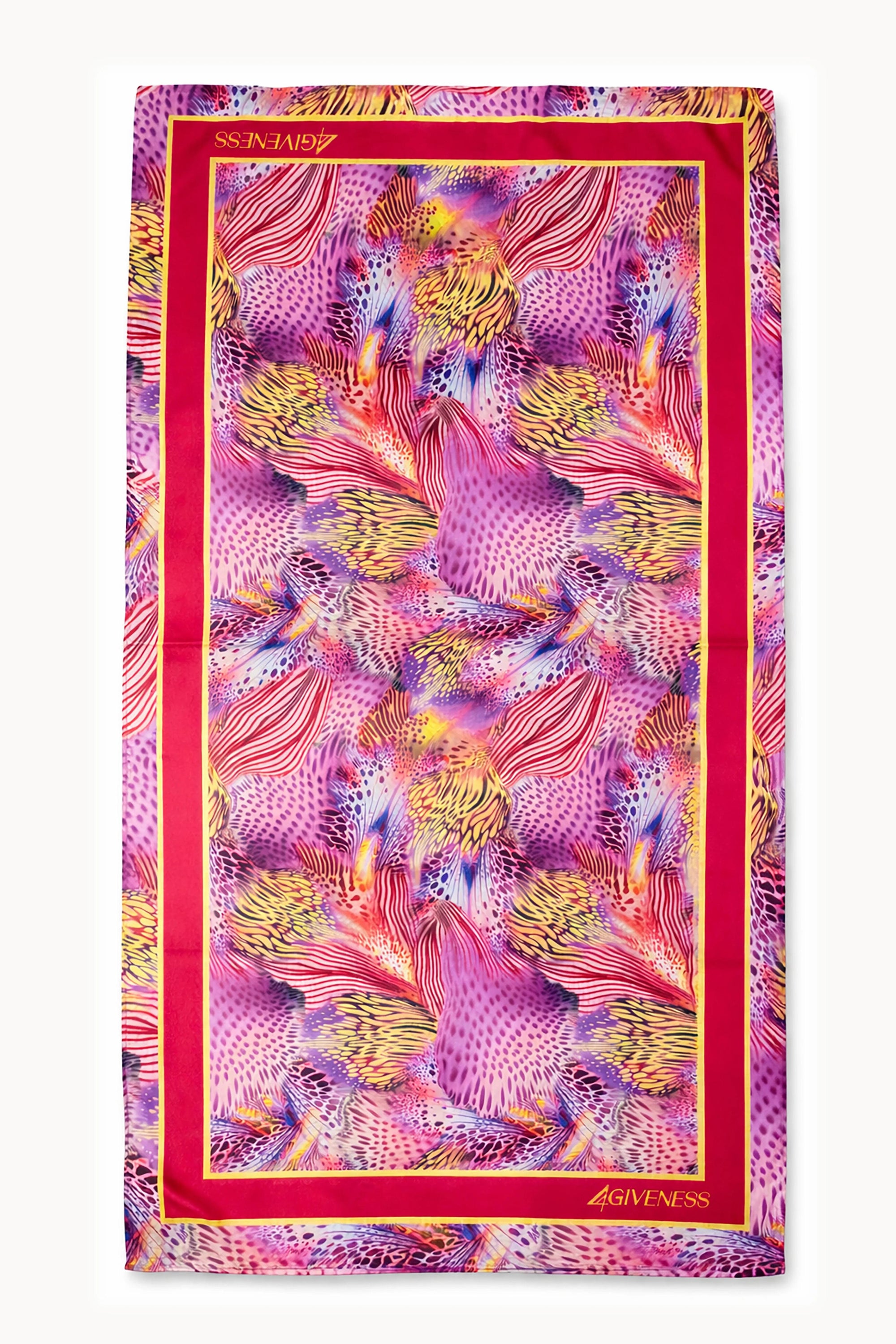 Telo mare pink butterfly 126WACTE5790 200 4GIVENESS 