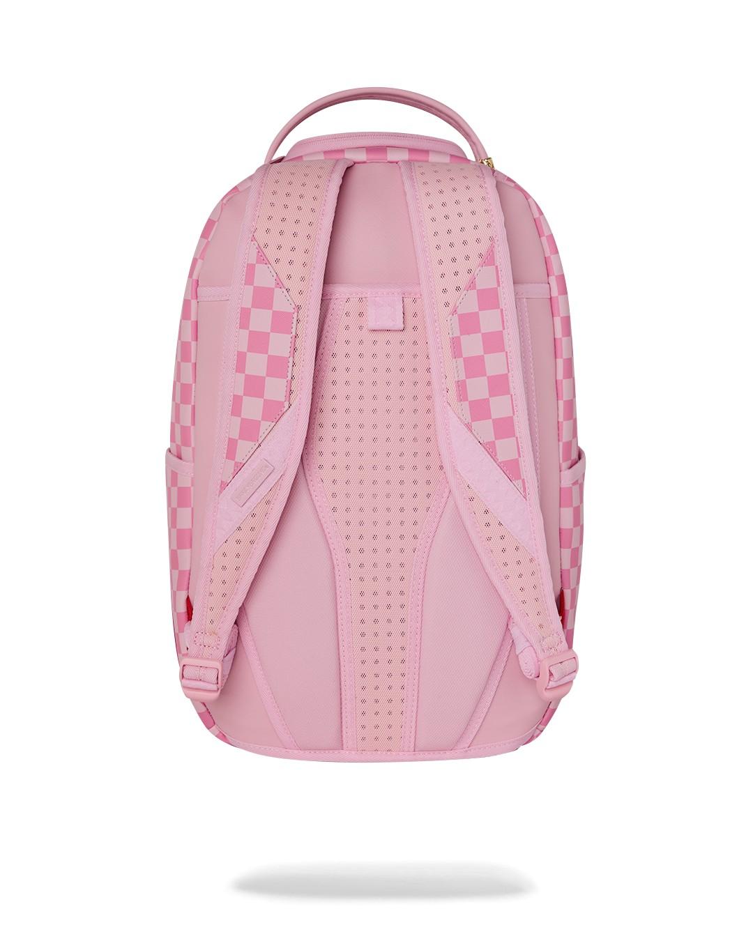 Pink sip patch dlxsv backpack 910B8717 NSZ SPRAYGROUND 