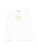 T-shirt with bow embroidery