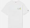 White Portofino T-shirt with Cedro Alle Tentazioni embroidery