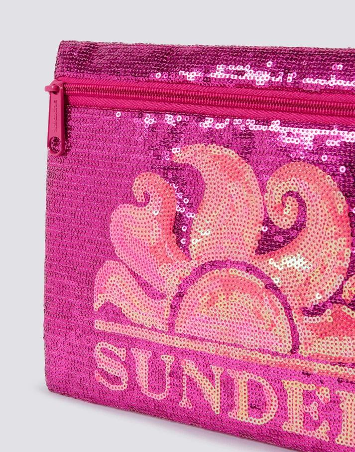 Cher pochette con paillettes rosa AW912ABPA400 86701 SUNDEK 