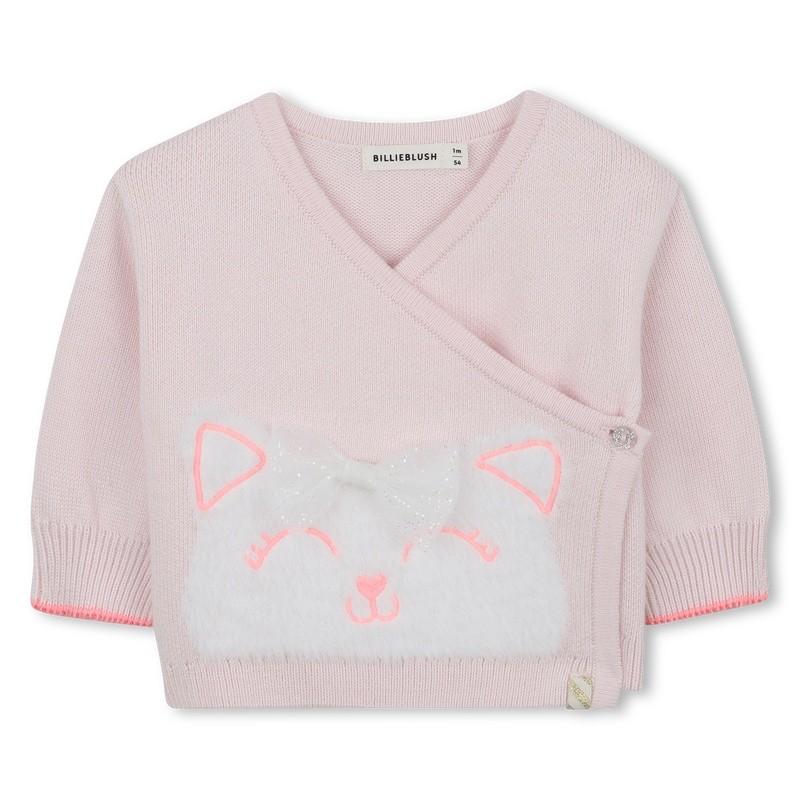 Set cardigan e leggings U21444 450 BILLIEBLUSH 