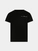 T-Shirt nera con logo