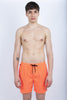 Costume da bagno corto vita elasticata Stretch arancione