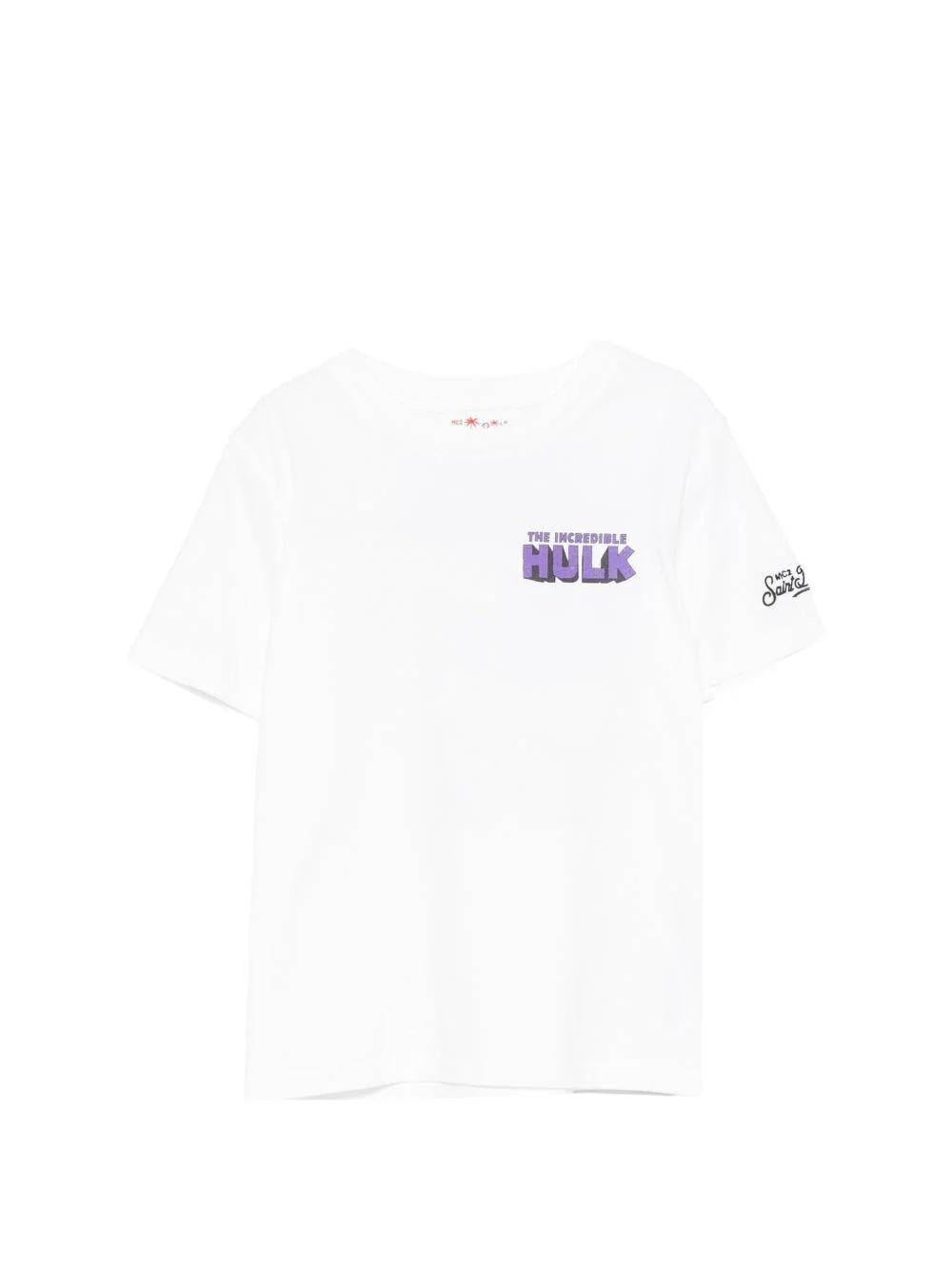 T-shirt con stampa Hulk PRL0001 03768L MC2 SAINT BARTH 