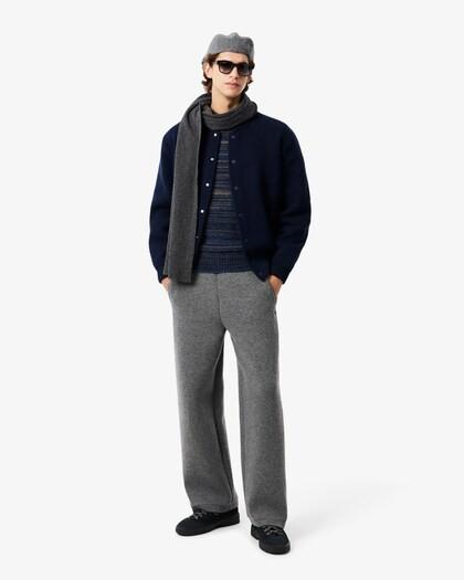 Bomber in lana merinos AH5170 166 LACOSTE 