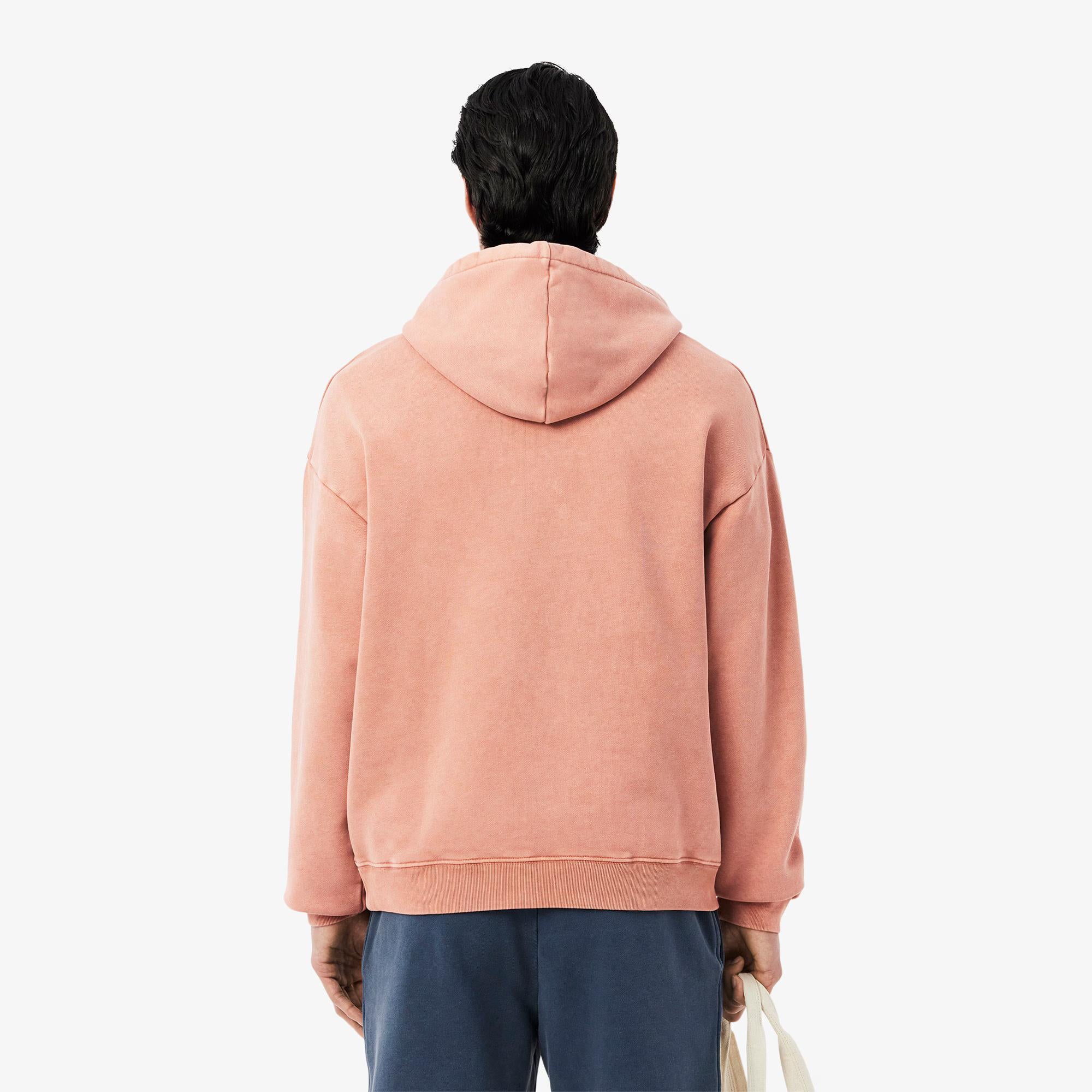Felpa con cappuccio in cotone felpato SH9905 I1K LACOSTE 