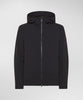 Svalbard MDN Giacca a vento corta con cappuccio blu grafite