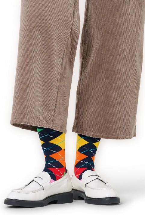 Argyle Sock P003218 NAVY HAPPY SOCKS 