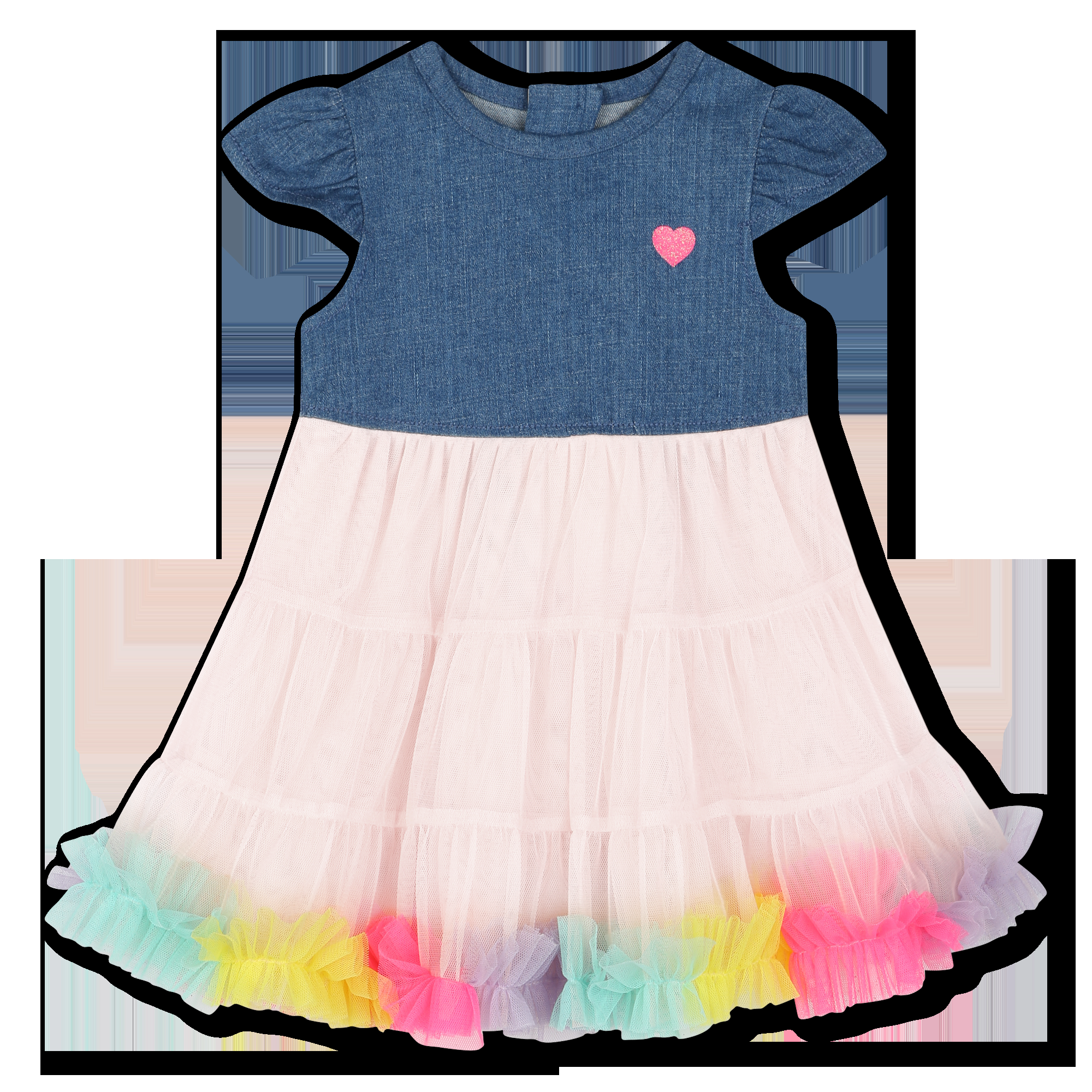 Vestito plissettato U20814 Z10A BILLIEBLUSH 
