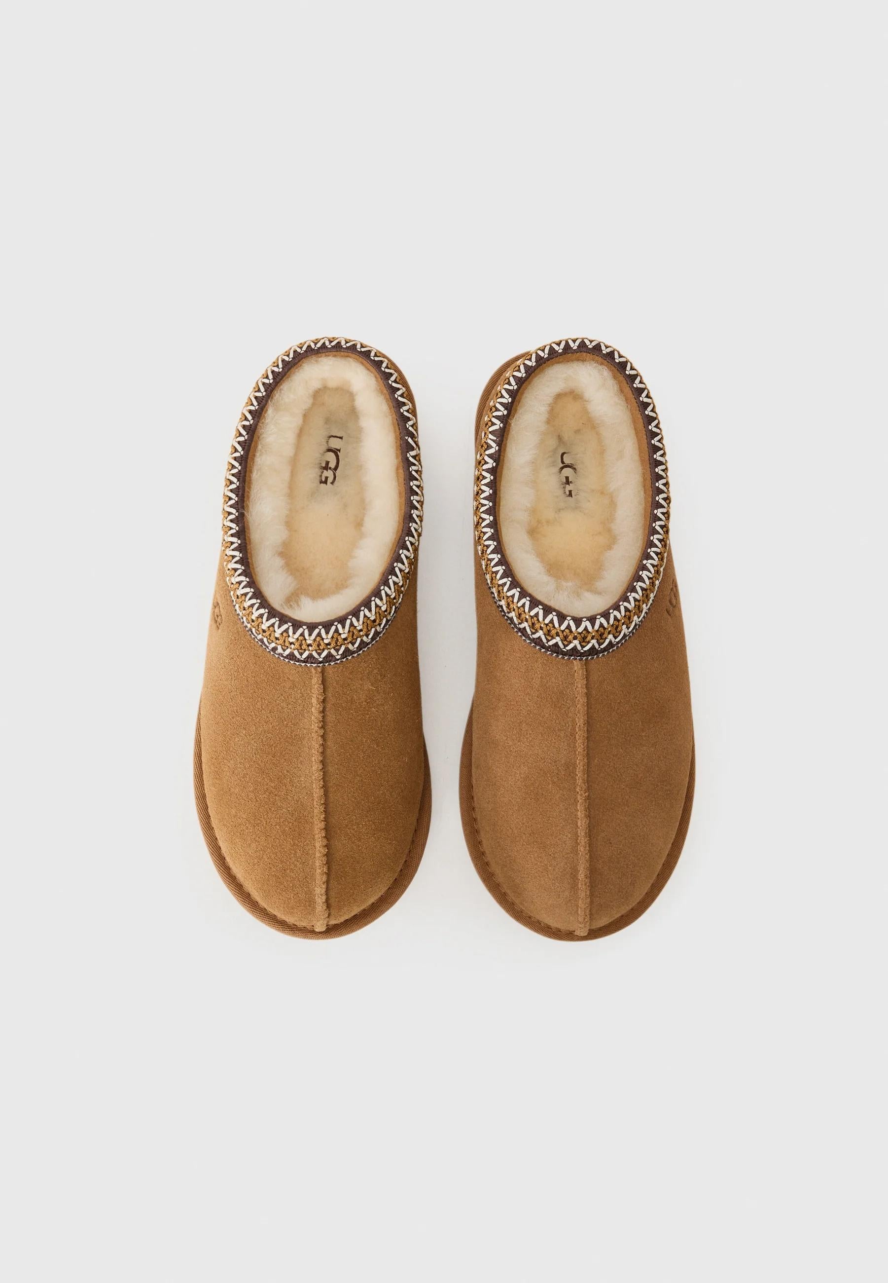 Ciabatta Tasman II camoscio cammello donna 5955 CHE UGG 