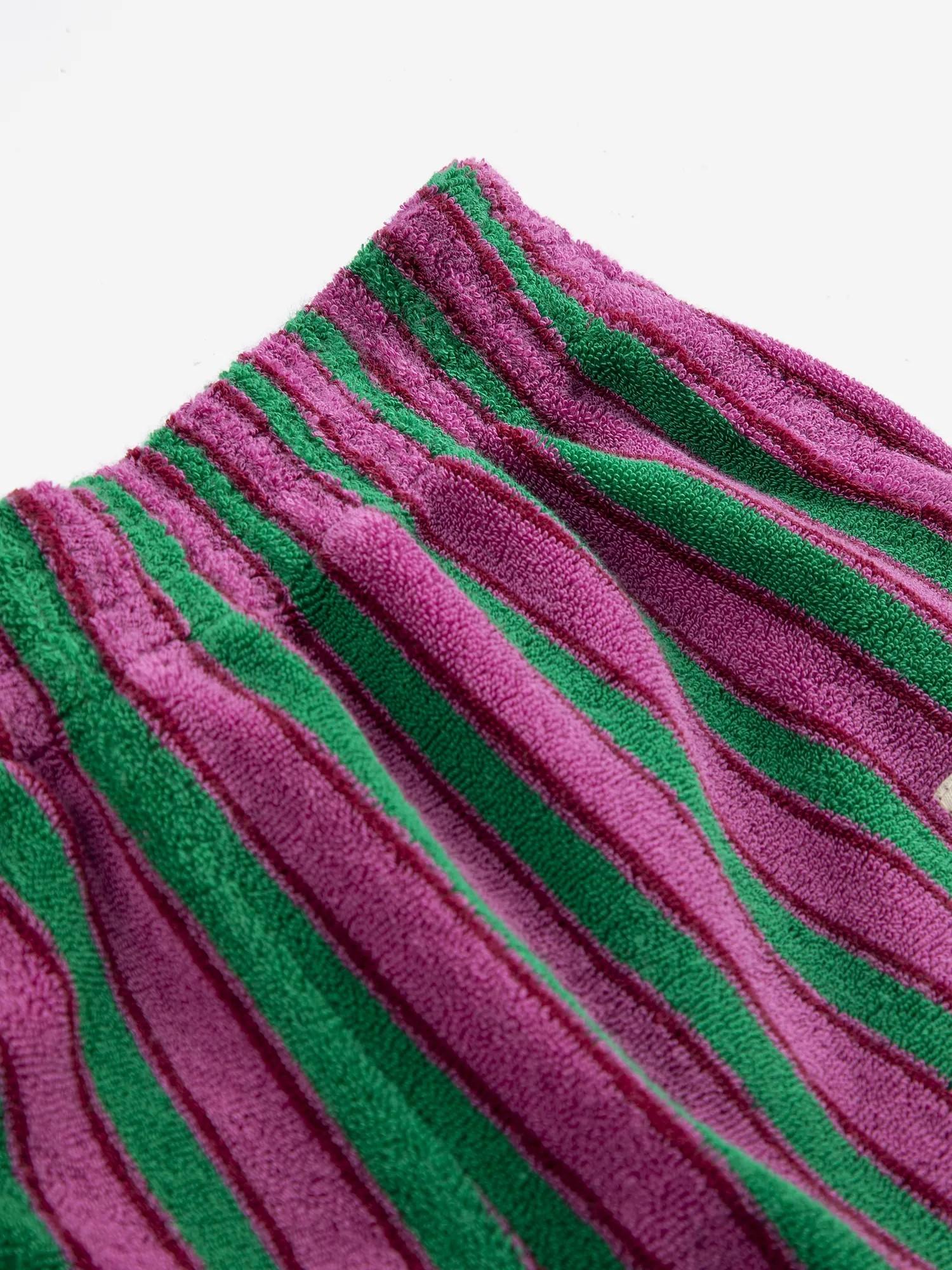 Shorts terry cloth a righe B126AC056 511 BOBO CHOSES 