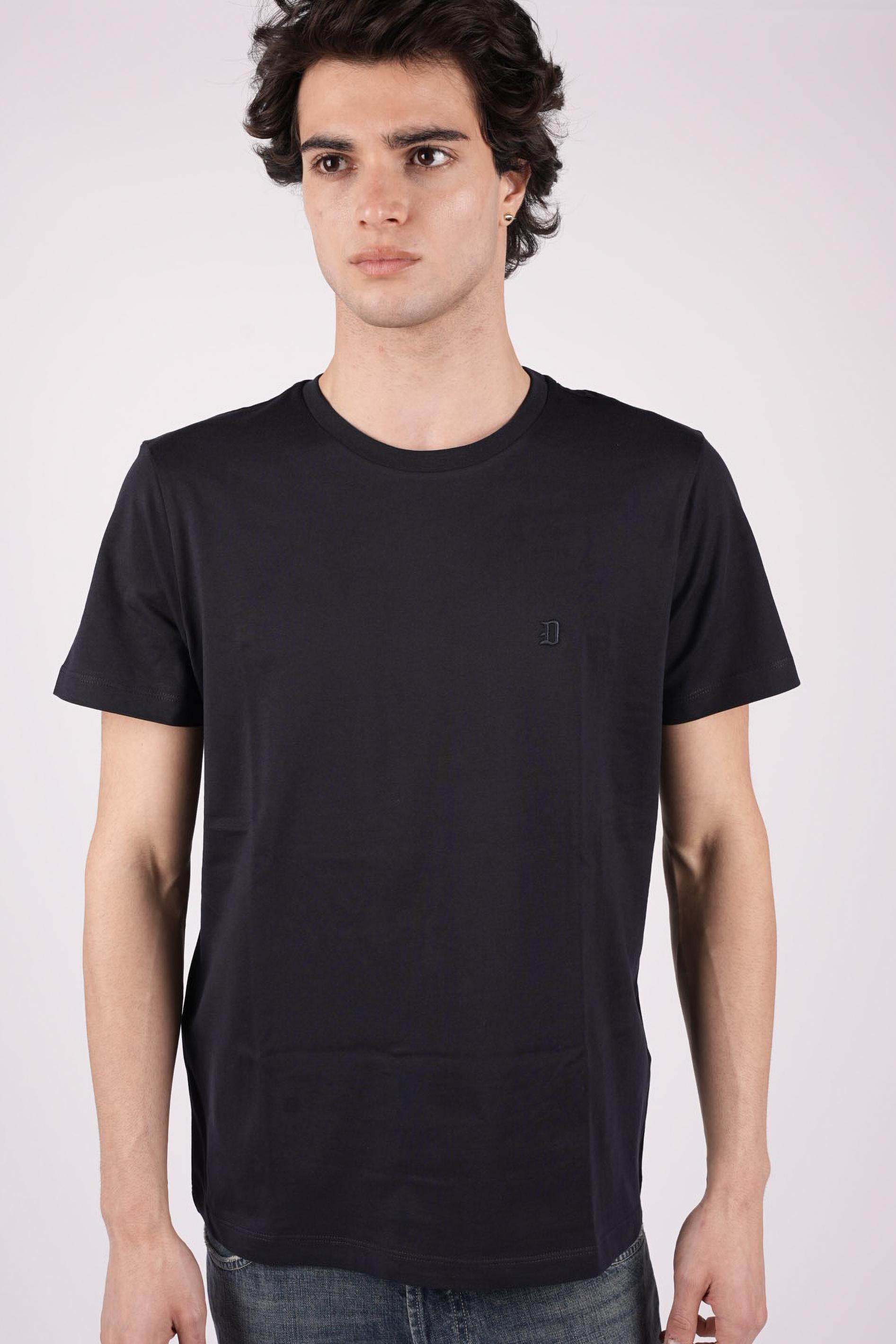 T-shirt girocollo regular in jersey US198JF0309UML5 890 DONDUP 
