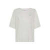 T-shirt in lino e cotone
