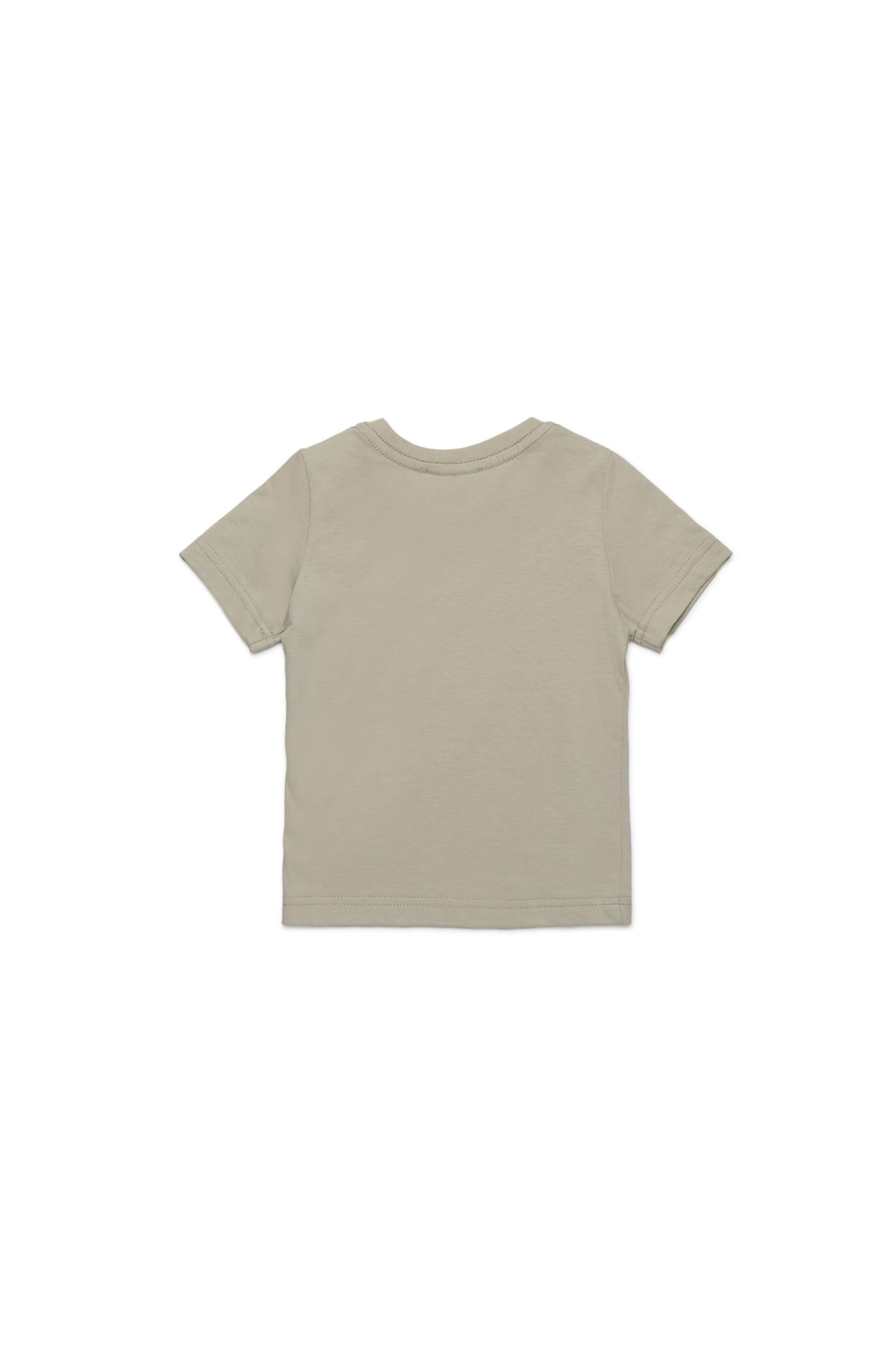 D2Kids Newborn Logo T-shirt Beige DQ2853D004G DQ717 DSQUARED2 