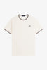T-shirt con doppia riga