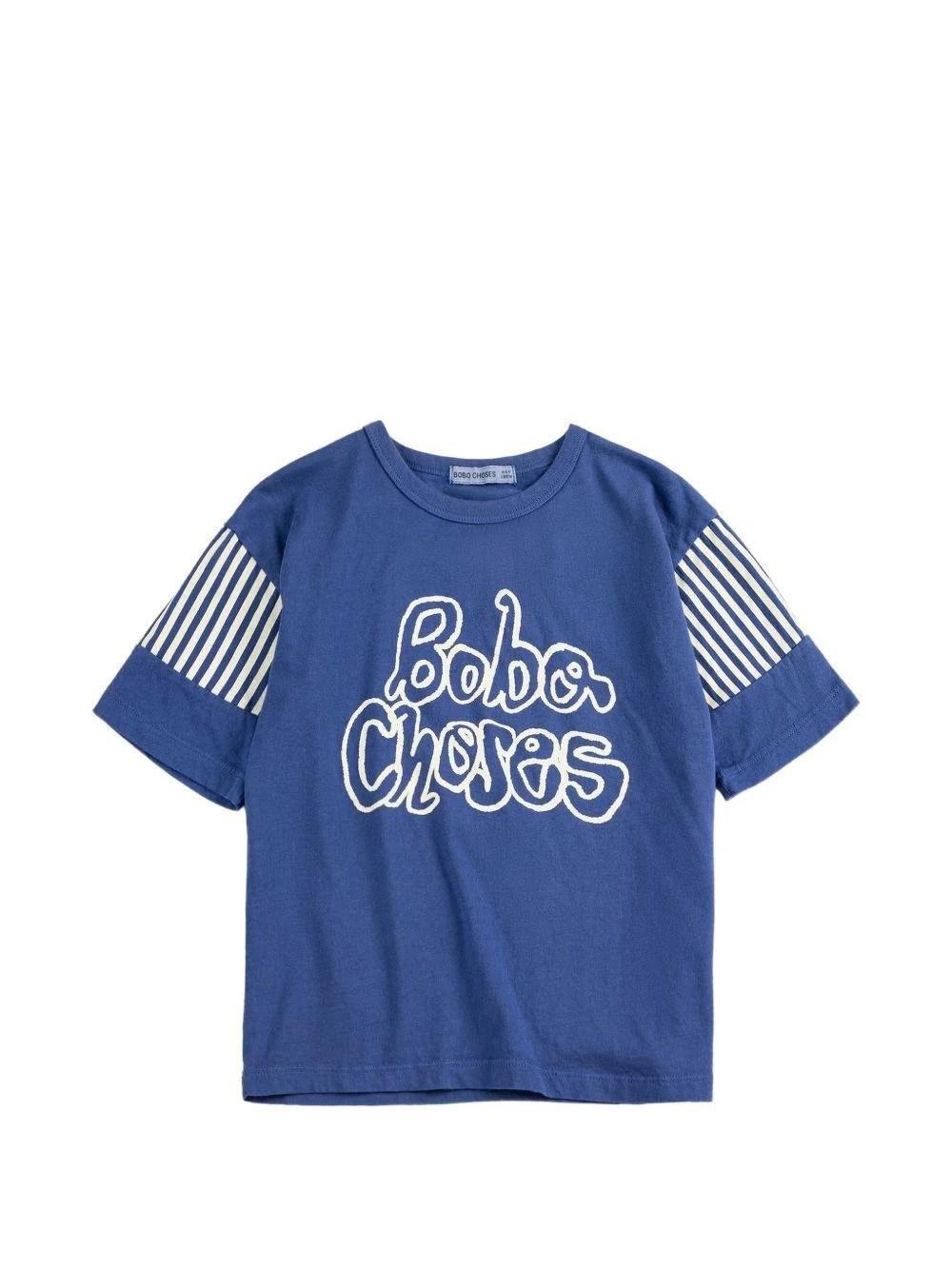 T-shirt con logo B126AC138 411 BOBO CHOSES 