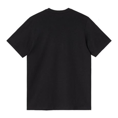 S/S Madison T-Shirt nera I033000 0D2XX CARHARTT WIP 