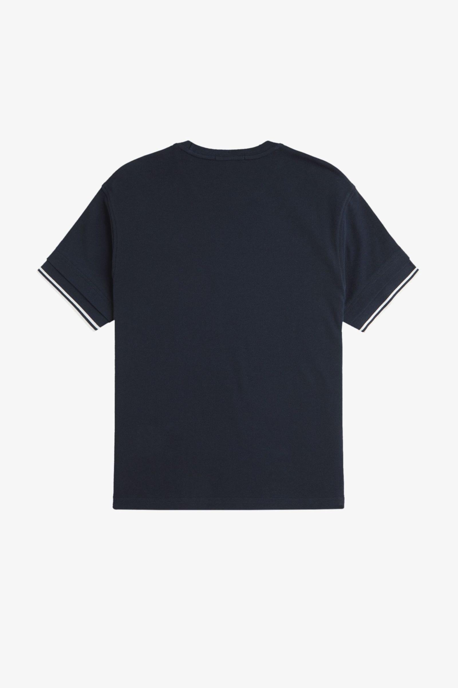T-shirt in pique' G916753 608 FRED PERRY 
