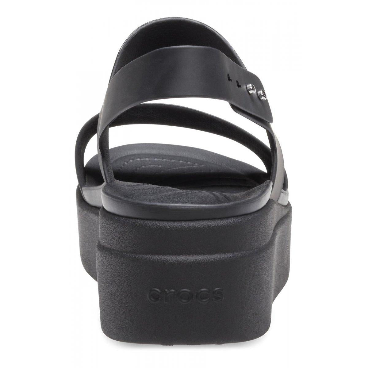 Brooklyn Low Wedge Donna Black CR206453 BKBK CROCS 