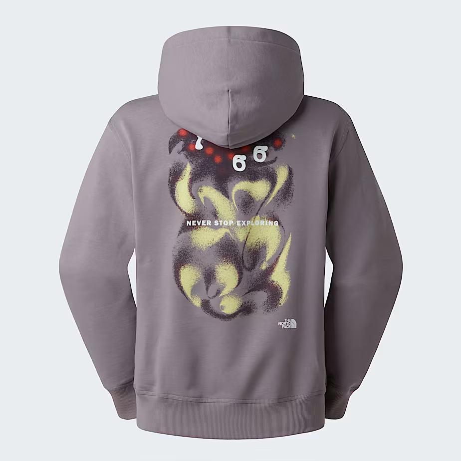 Felpa con cappuccio 1966 Motion Relaxed con grafica NF0A8GAJ G7O1 THE NORTH FACE 