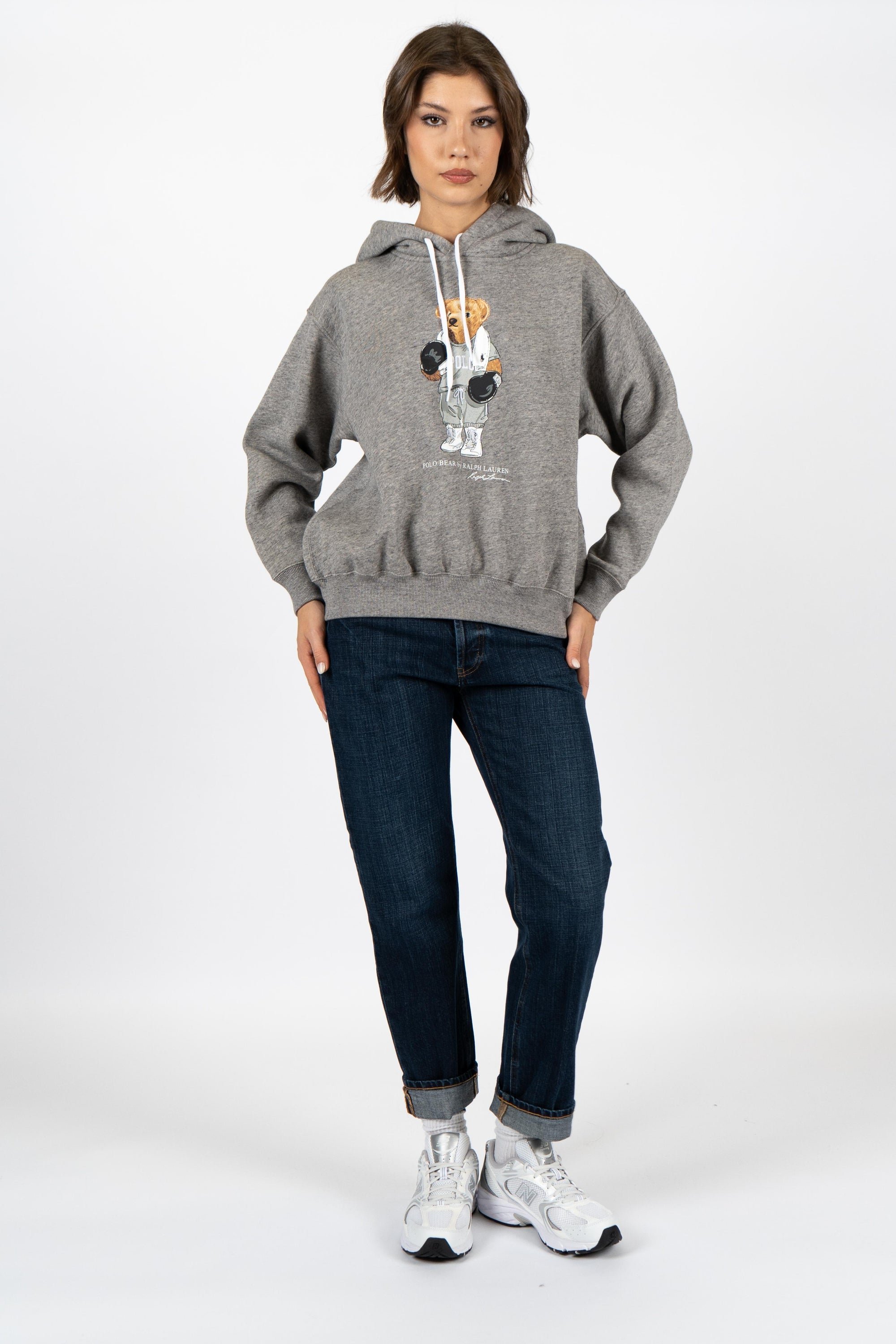 Felpa con cappuccio Polo Bear 211971713 001 POLO RALPH LAUREN 