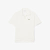 Relaxed fit fluid polo shirt in piqué