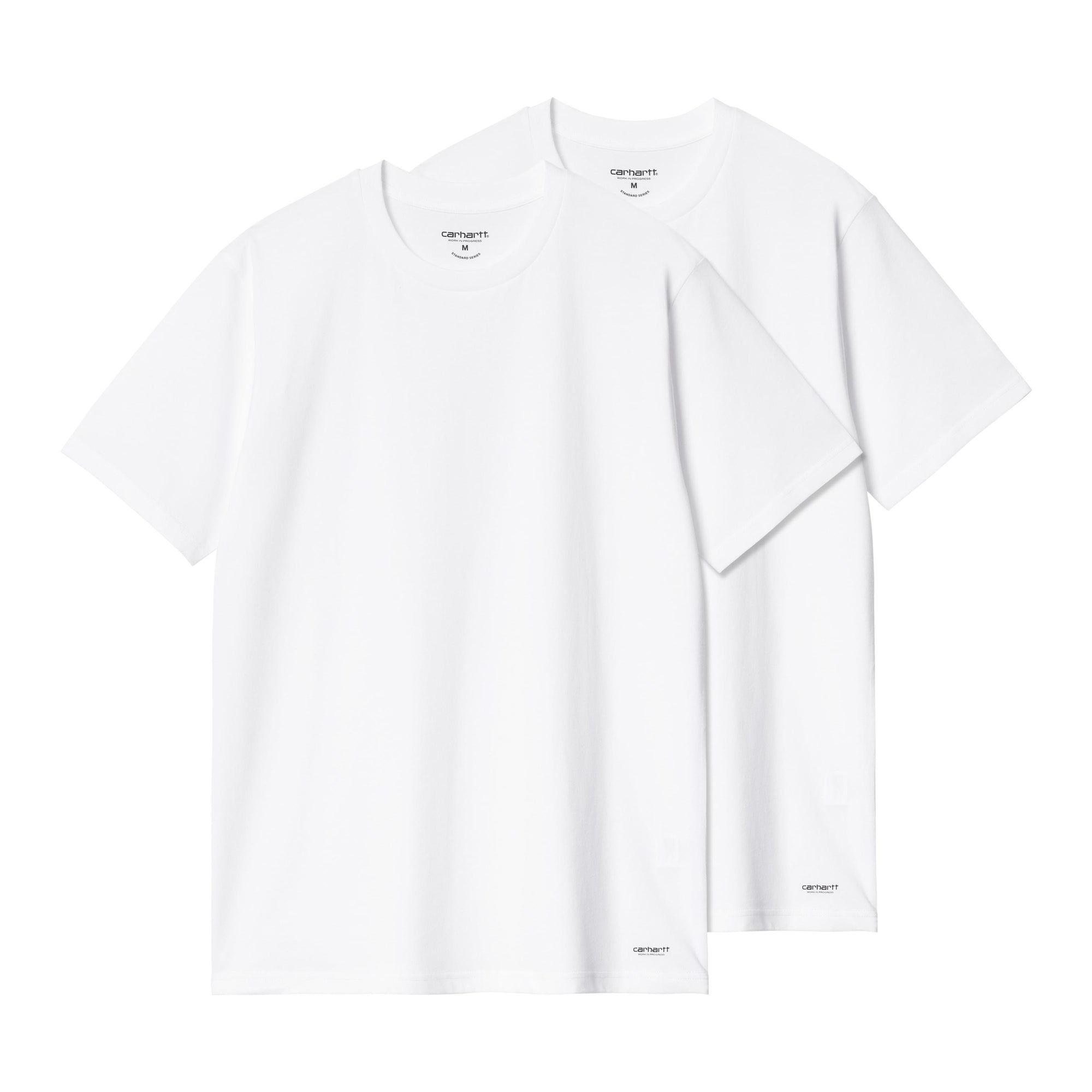 Standard Crew Neck T-Shirt bianca I029370 931XX CARHARTT WIP 