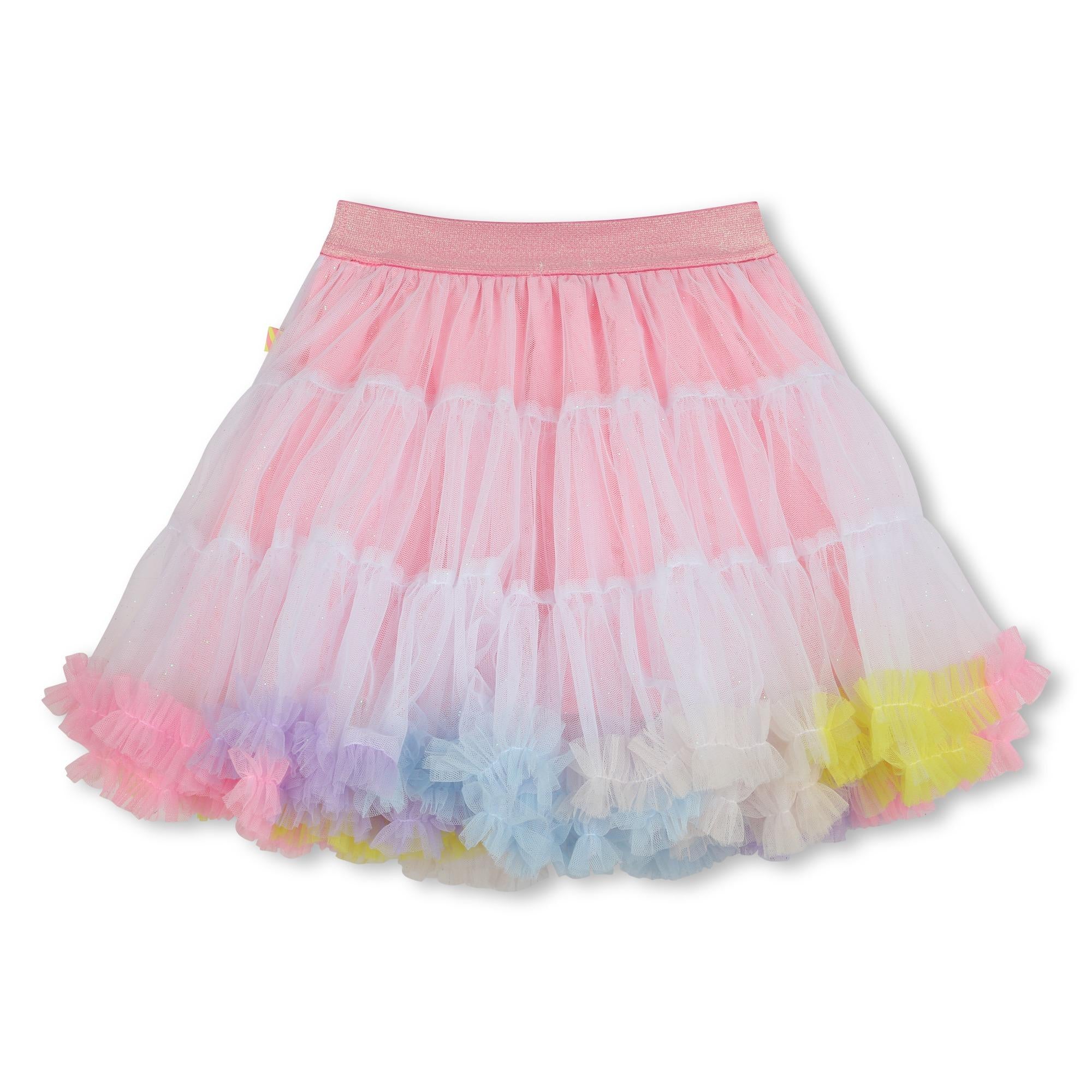 Gonna con balze U21039 462 BILLIEBLUSH 