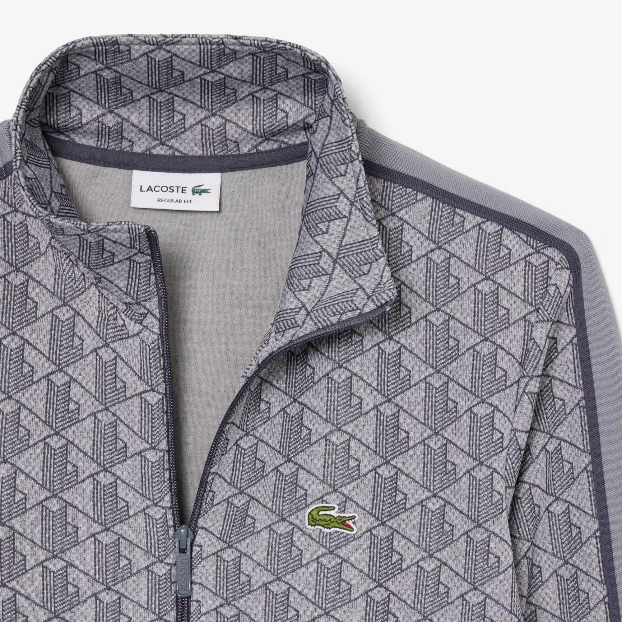 Giacca della tuta in jacquard con zip Paris SH1368 41I LACOSTE 