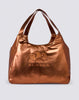 Laminated shopper bag with logo