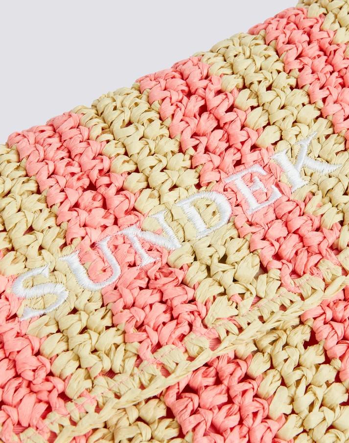 Izumi- mini borsa con logo ricamato AW742ABPA100 A3700 SUNDEK 