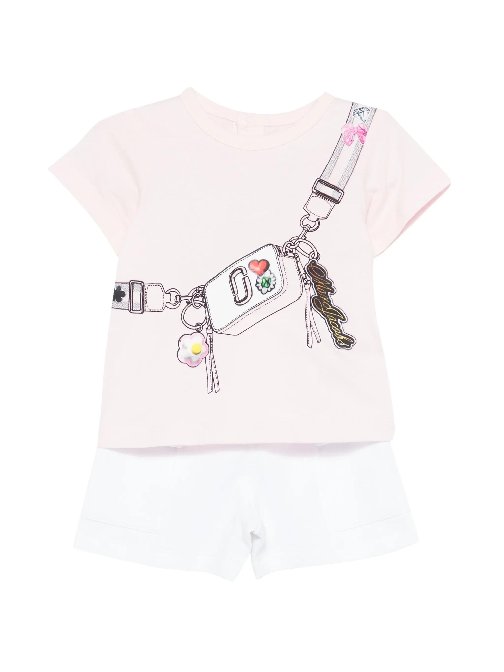 Completo com pantaloncini bianchi W60816A 475A MARC JACOBS 