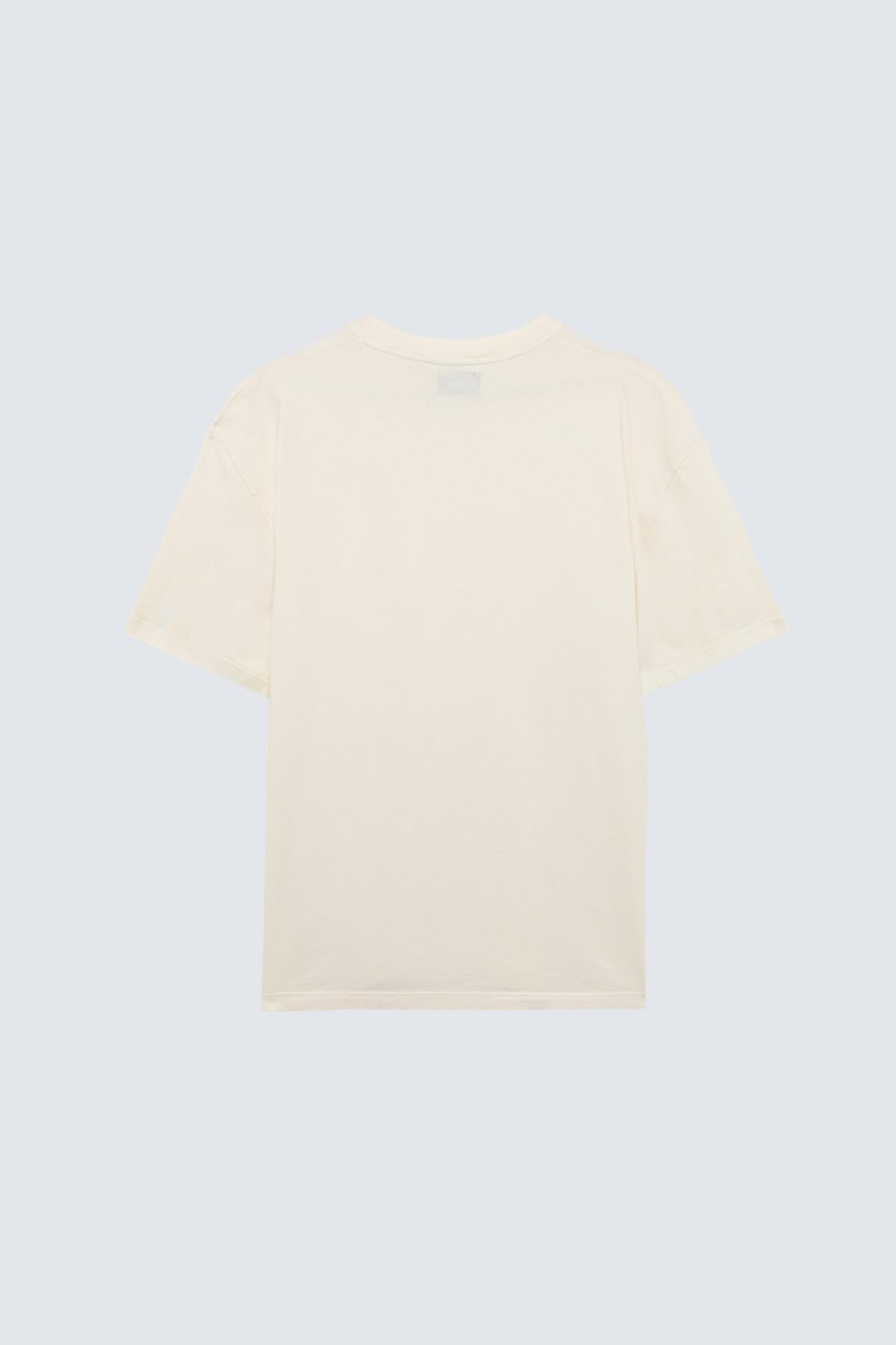 T-shirt girocollo senza regole print AMU146CN22XX C0069 AMISH 