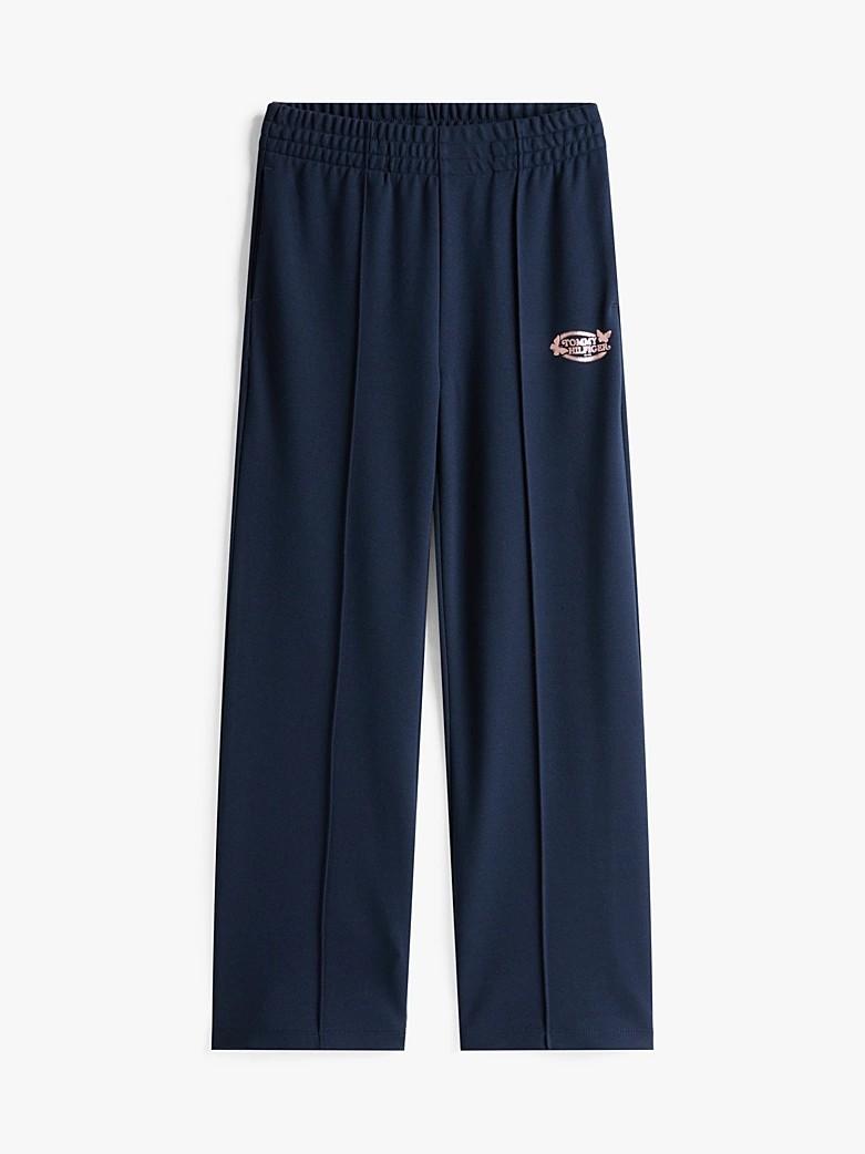 Joggers taglio dritto con logo KG0KG08716J C1G TOMMY HILFIGER 