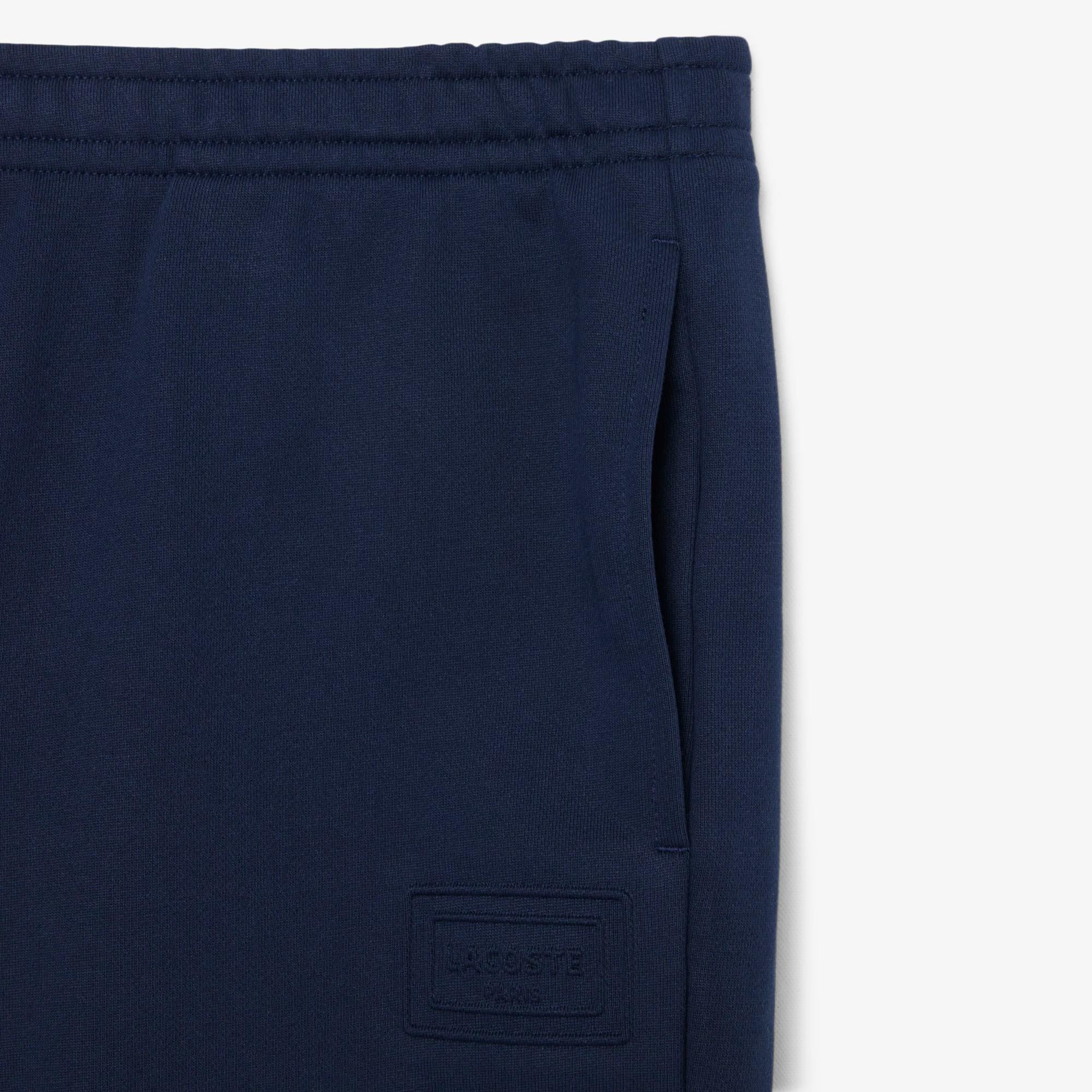 Shorts in tessuto felpato regular fit GH0788 166 LACOSTE 