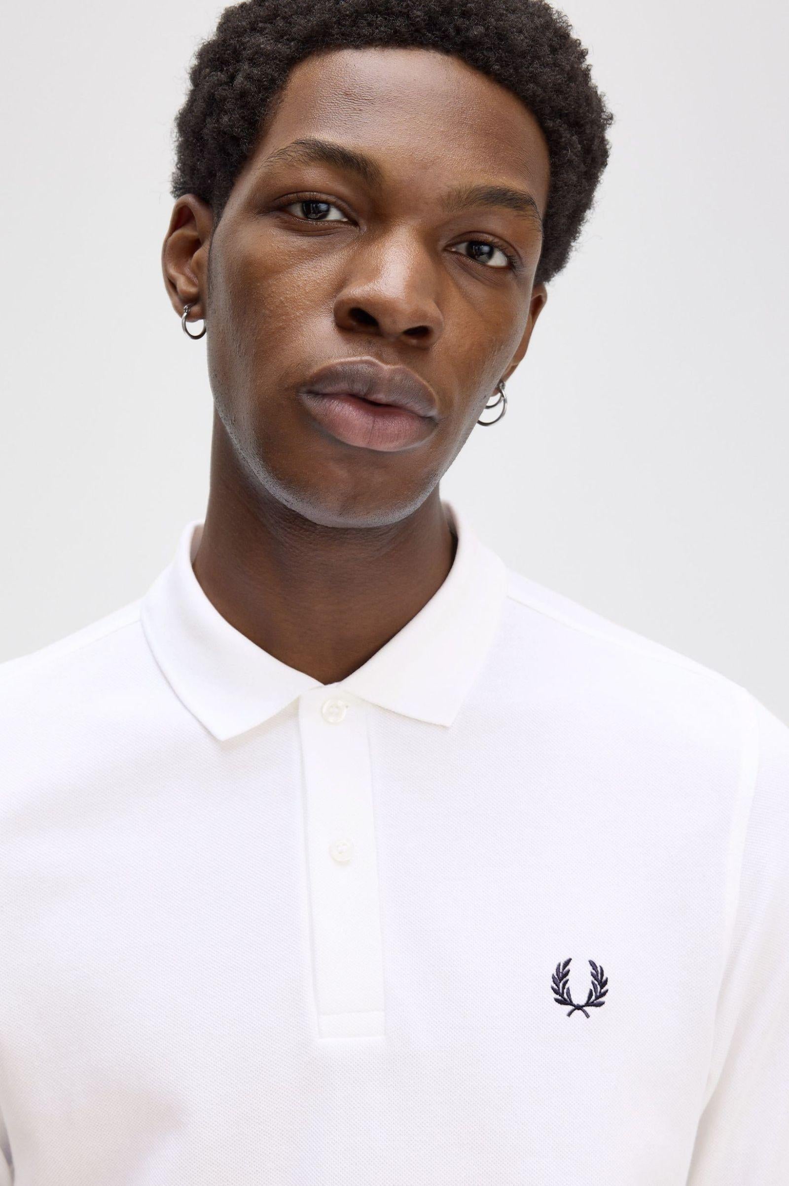 Polo a maniche lunghe M600655 100 FRED PERRY 