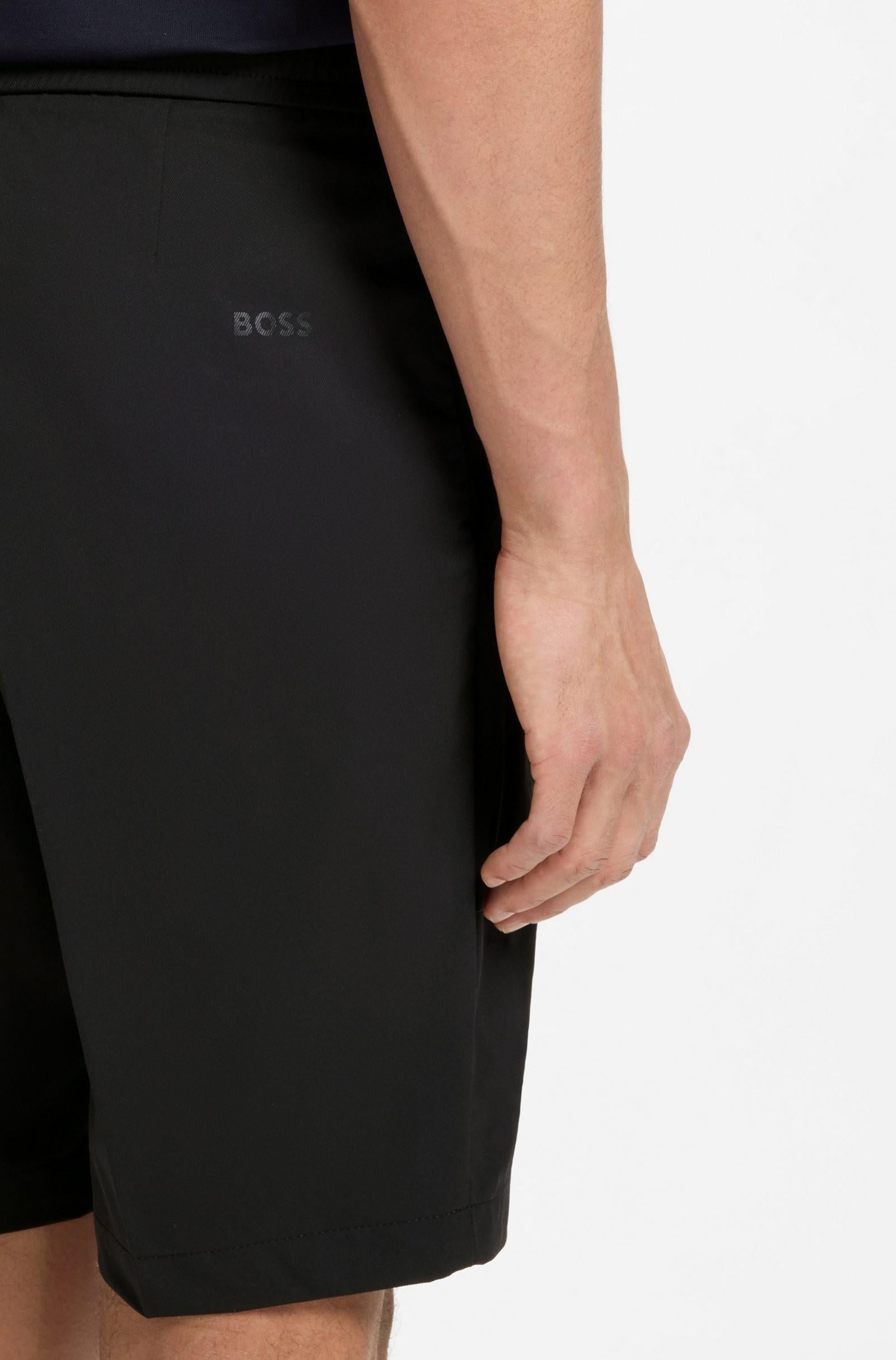 Shorts regular fit idrorepellenti in twill ad asciugatura rapida 50558953 001 BOSS 