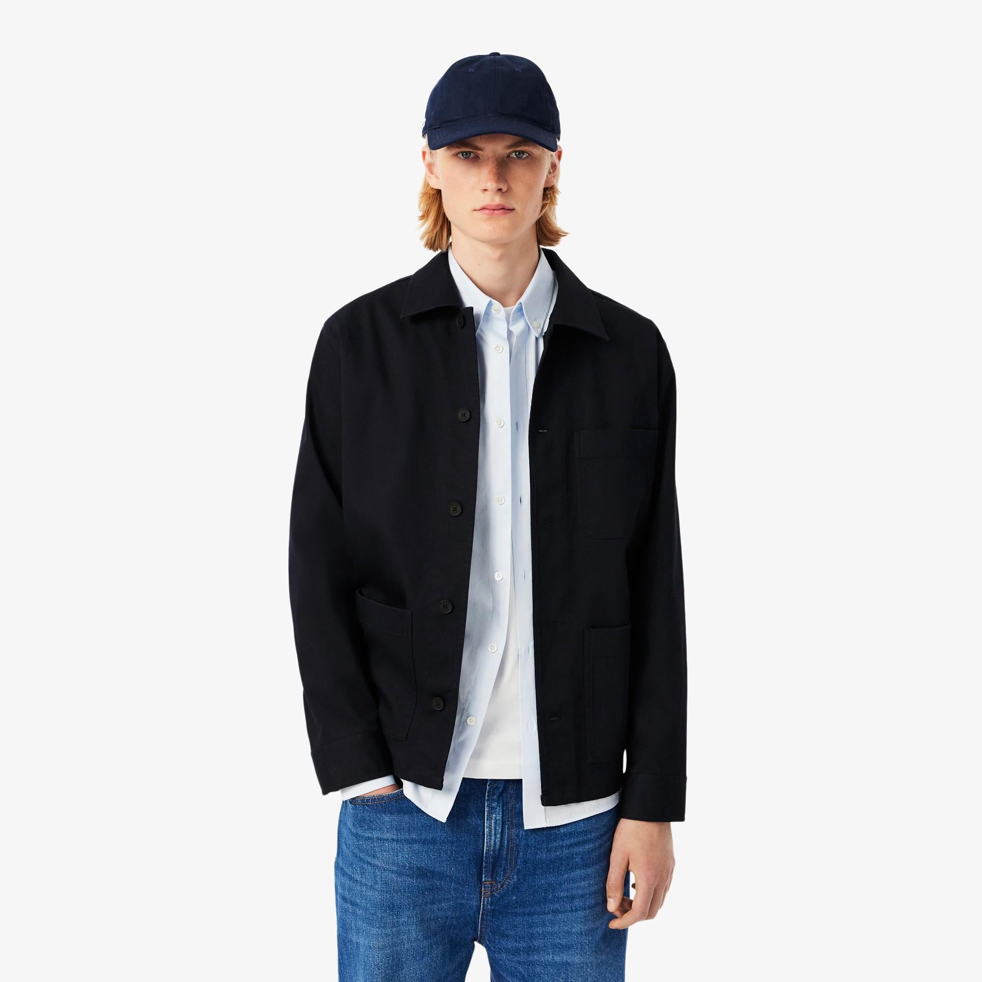 Overshirt in velluto CH5368 HDE LACOSTE 