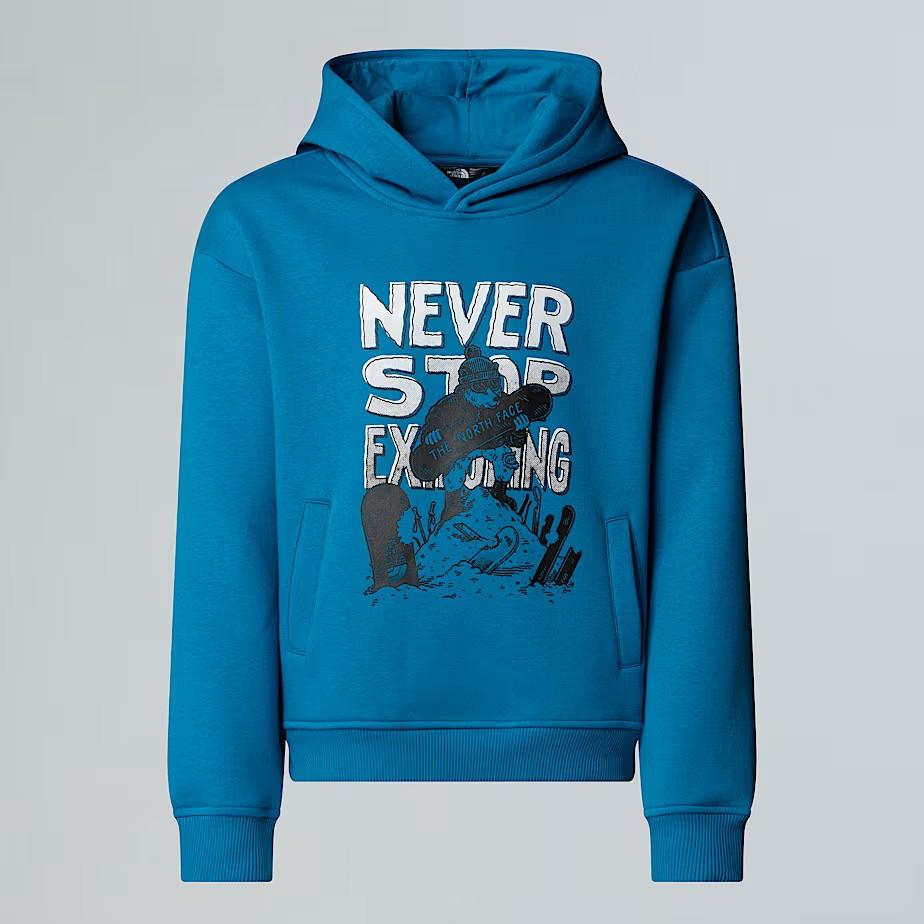 Felpa con cappuccio NF0A8EAM BOM1 THE NORTH FACE 