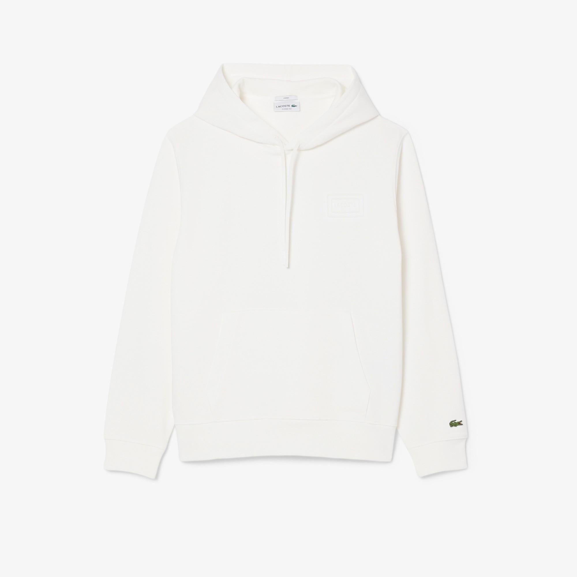 Felpa con cappuccio con marchio in rilievo SH0785 70V LACOSTE 