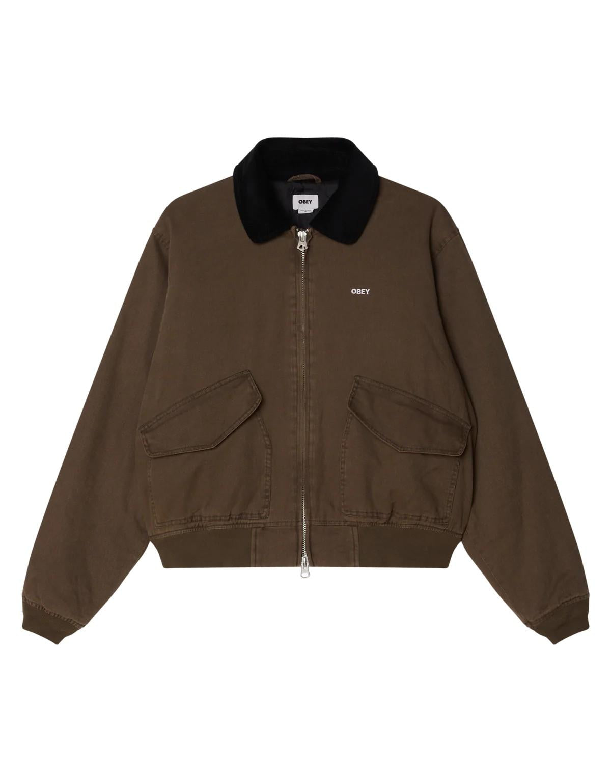 Fade wash cwu jacket 121800602 WRN OBEY 