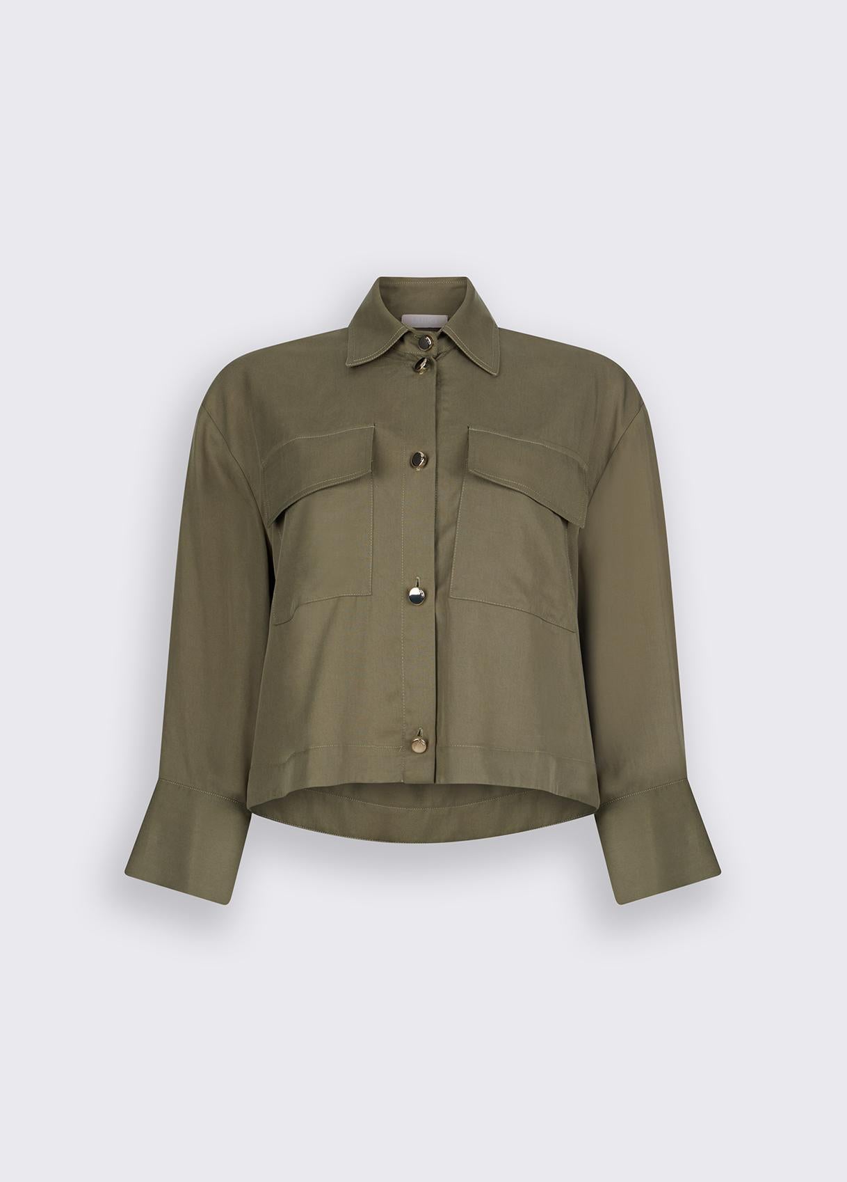 Camicia con taschino WA6265T414A X0766 LIU JO WHITE1 